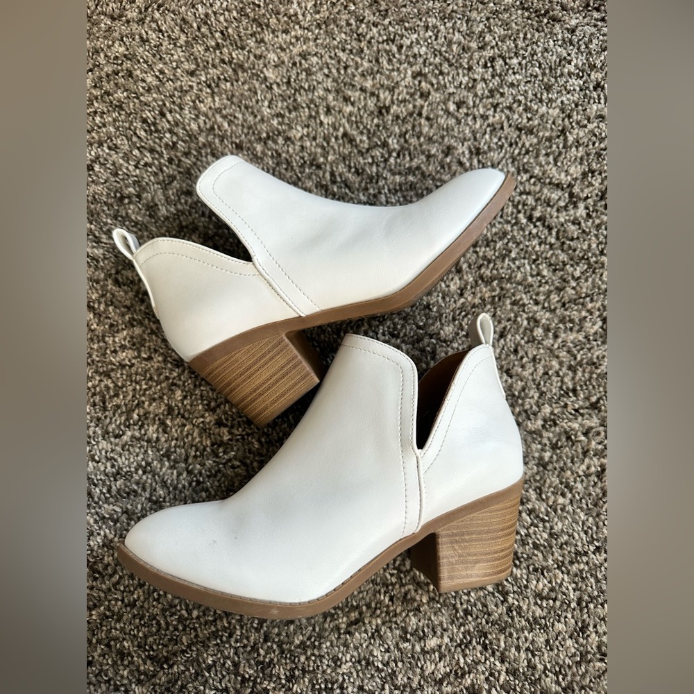 White booties